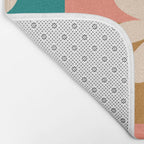 Daisy checkered - colors  Bath Mat Gallery Image 2