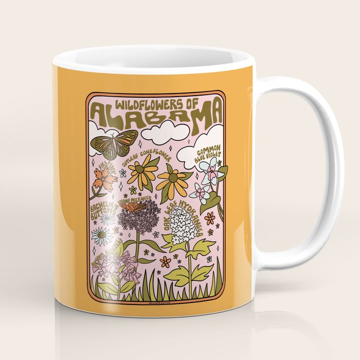 Alabama Wildflowers Coffee Mug Gallery Image 1