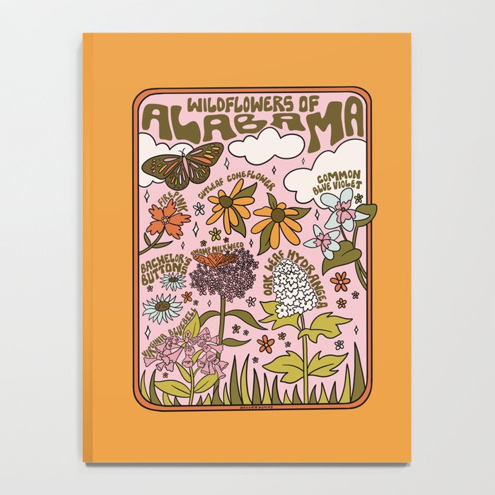 Alabama Wildflowers Notebook Gallery Image 4