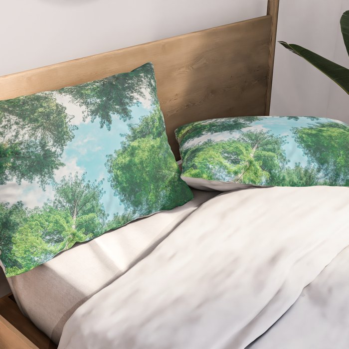 Lost In The Forest - Redwood National Park California Pillow Sham Gallery Image 2