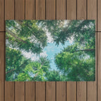 Lost In The Forest - Redwood National Park California Outdoor Rug Gallery Image 1