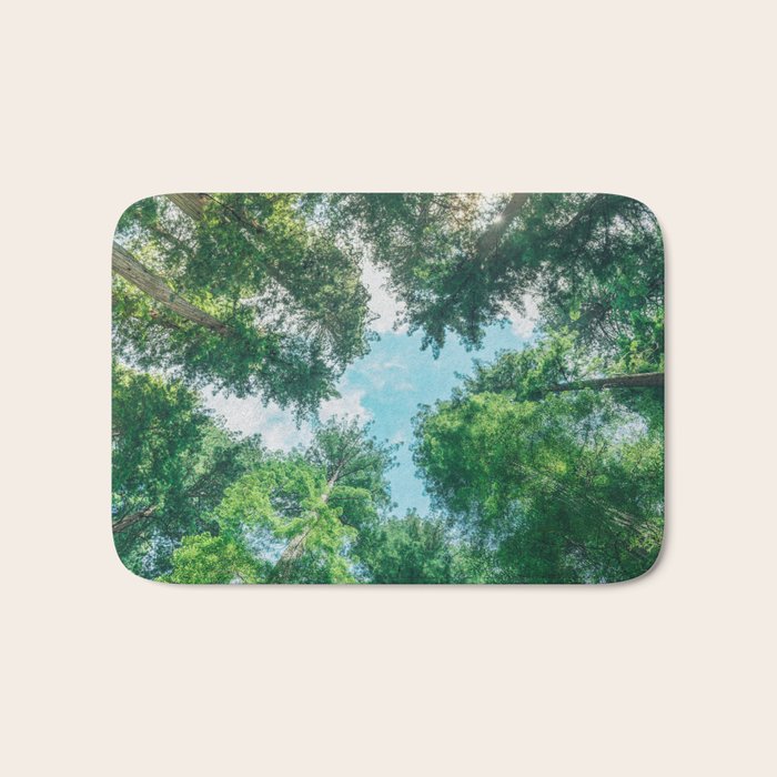 Lost In The Forest - Redwood National Park California Bath Mat Gallery Image 1