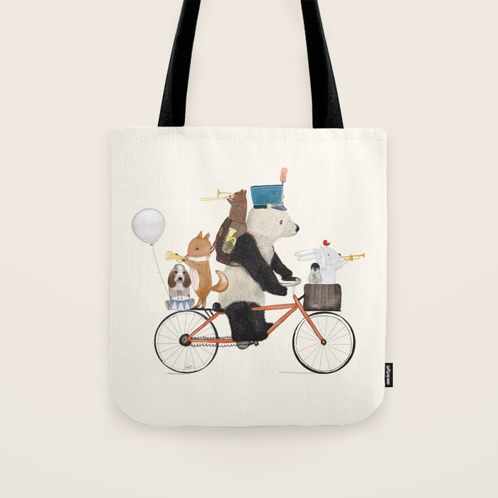off to band camp Tote Bag Gallery Image 1