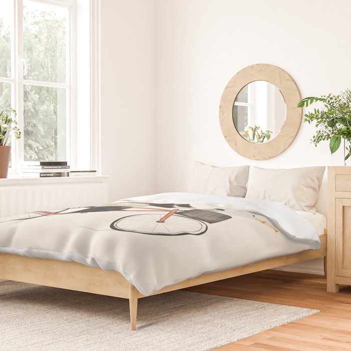 off to band camp Duvet Cover Gallery Image 2