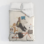 off to band camp Duvet Cover Gallery Image 6