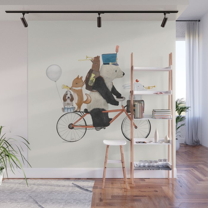 off to band camp Wall Mural Gallery Image 1
