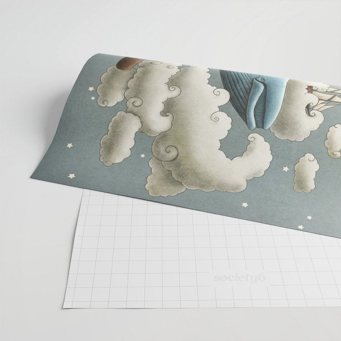Ocean Meets Sky Wrapping Paper Gallery Image 2