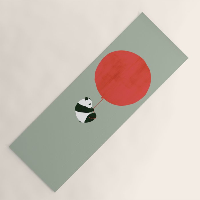 Traveling panda Yoga Mat Gallery Image 1