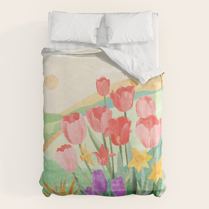 Wildflower Field Duvet Cover Gallery Image 6