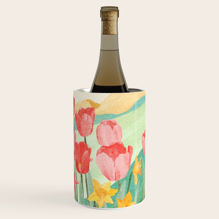 Wildflower Field Wine Chiller Gallery Image 3