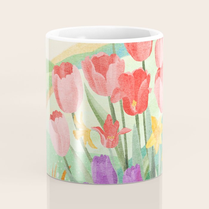 Wildflower Field Coffee Mug Gallery Image 4