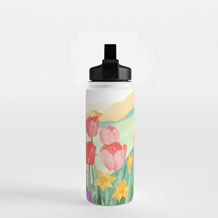 Wildflower Field Water Bottle Gallery Image 2