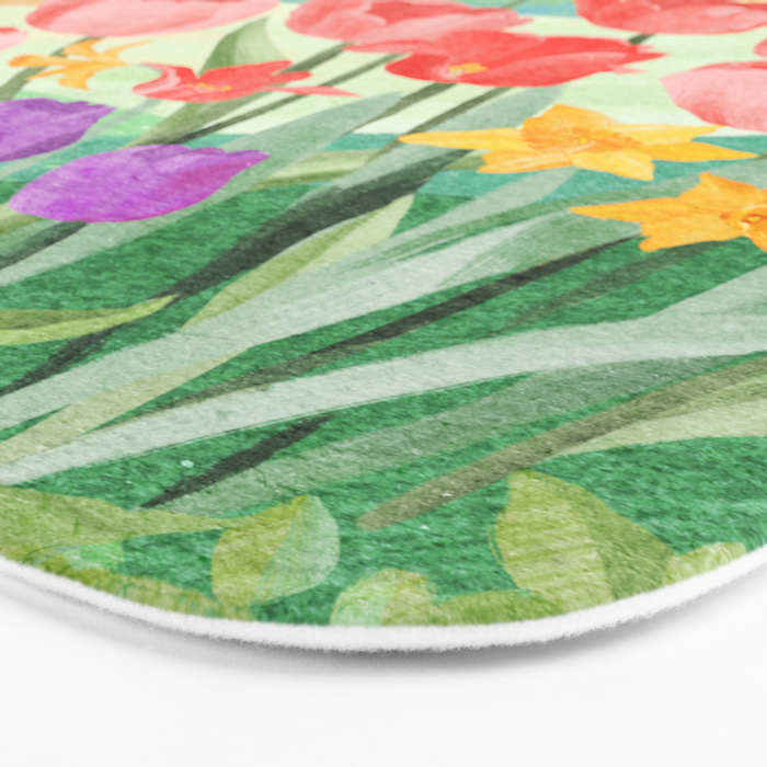 Wildflower Field Bath Mat Gallery Image 3