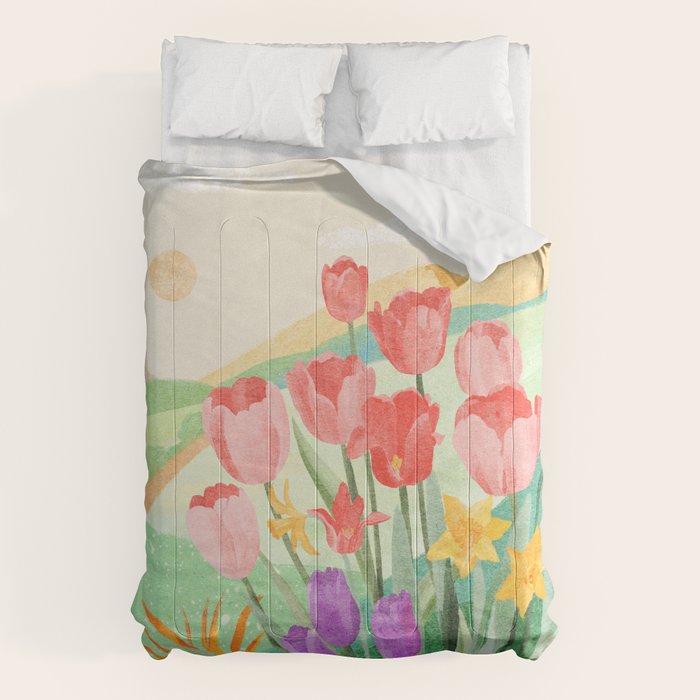 Wildflower Field Comforter Gallery Image 1