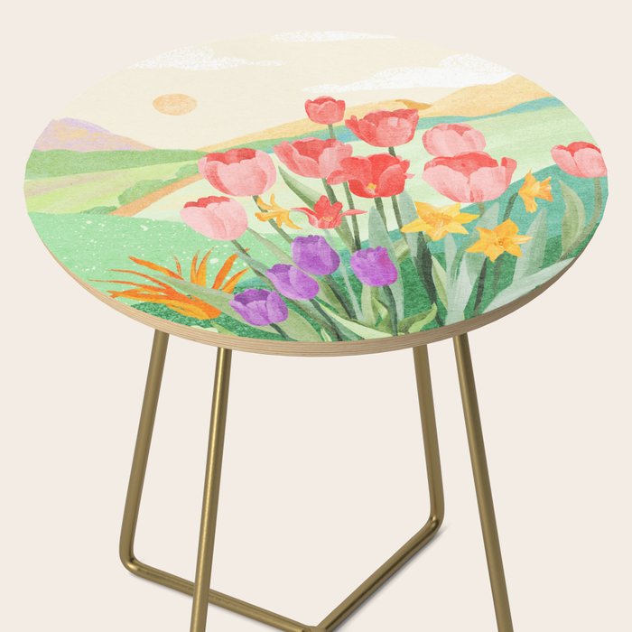 Wildflower Field Side Table Gallery Image 2