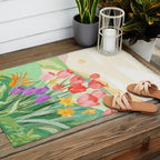 Wildflower Field Outdoor Rug Gallery Image 2