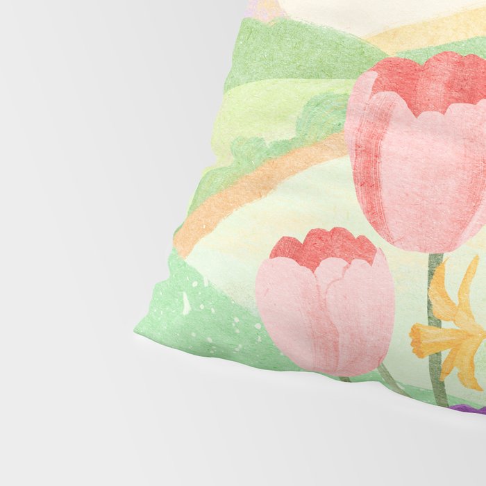 Wildflower Field Pillow Sham Gallery Image 4