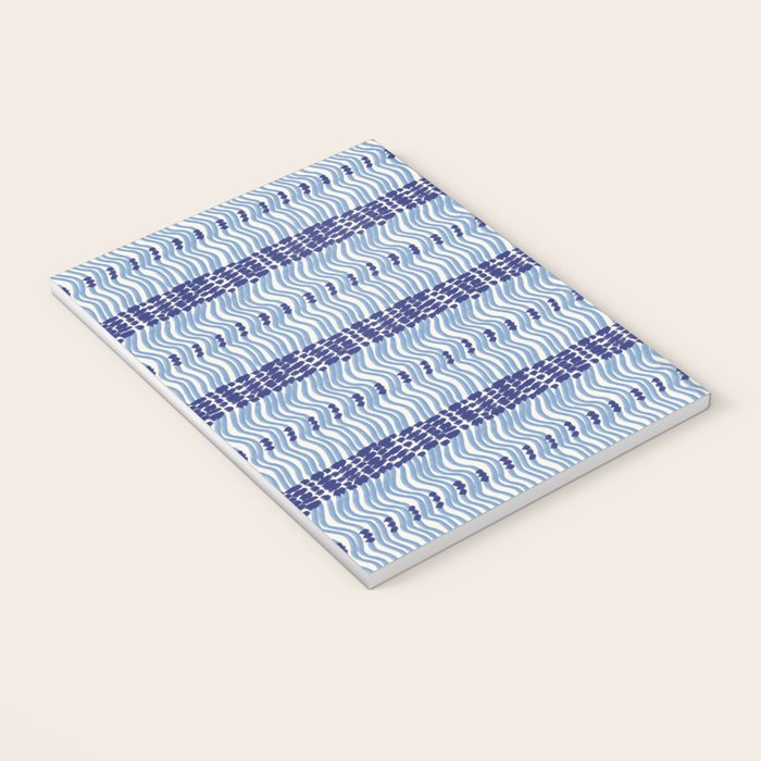 Wiggle Lines - Blue Color Notebook Gallery Image 3