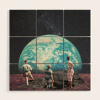 Don't Worry, the Kids will be Alright Wood Wall Art Gallery Image 1