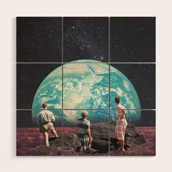 Don't Worry, the Kids will be Alright Wood Wall Art Gallery Image 1