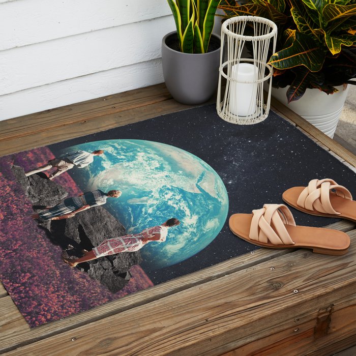 Don't Worry, the Kids will be Alright Outdoor Rug Gallery Image 2