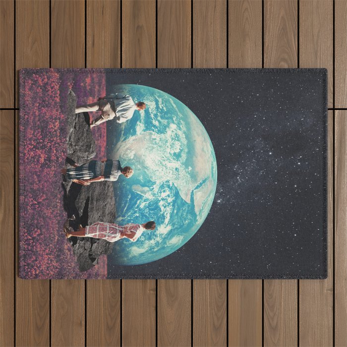 Don't Worry, the Kids will be Alright Outdoor Rug Gallery Image 1
