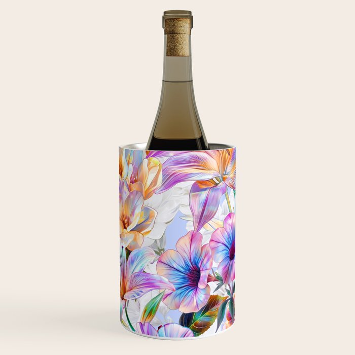 Glittering Blossoms  Wine Chiller Gallery Image 1