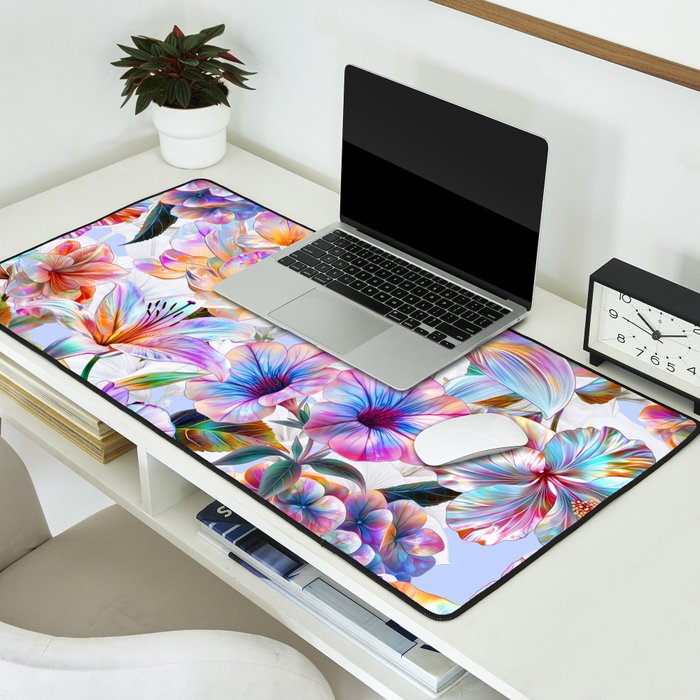 Glittering Blossoms  Desk Mat Gallery Image 2