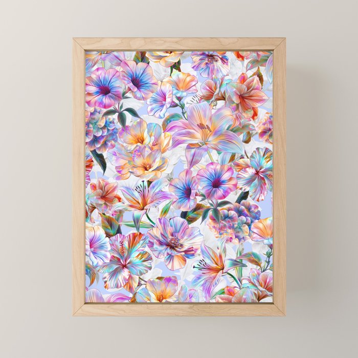 Glittering Blossoms  Mini Art Print Gallery Image 1