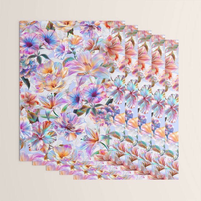 Glittering Blossoms  Wrapping Paper Gallery Image 3