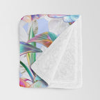 Glittering Blossoms  Throw Blanket Gallery Image 3