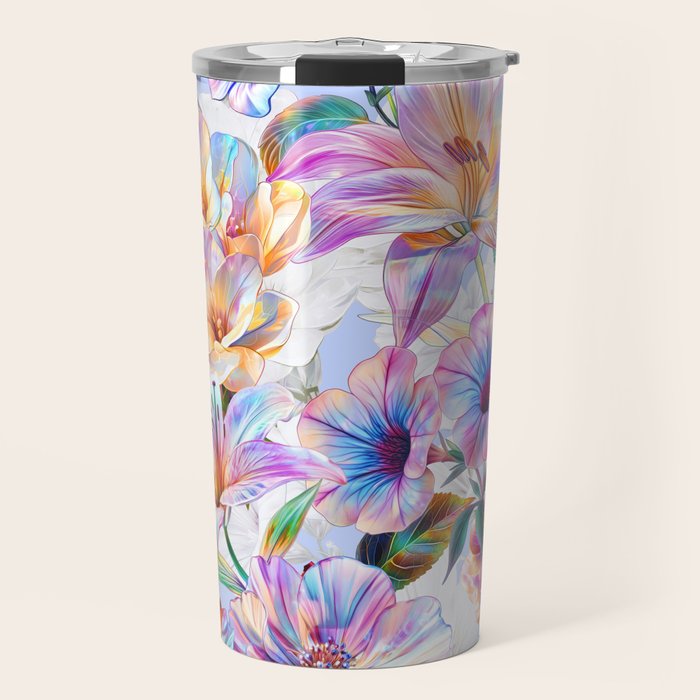 Glittering Blossoms  Travel Mug Gallery Image 1
