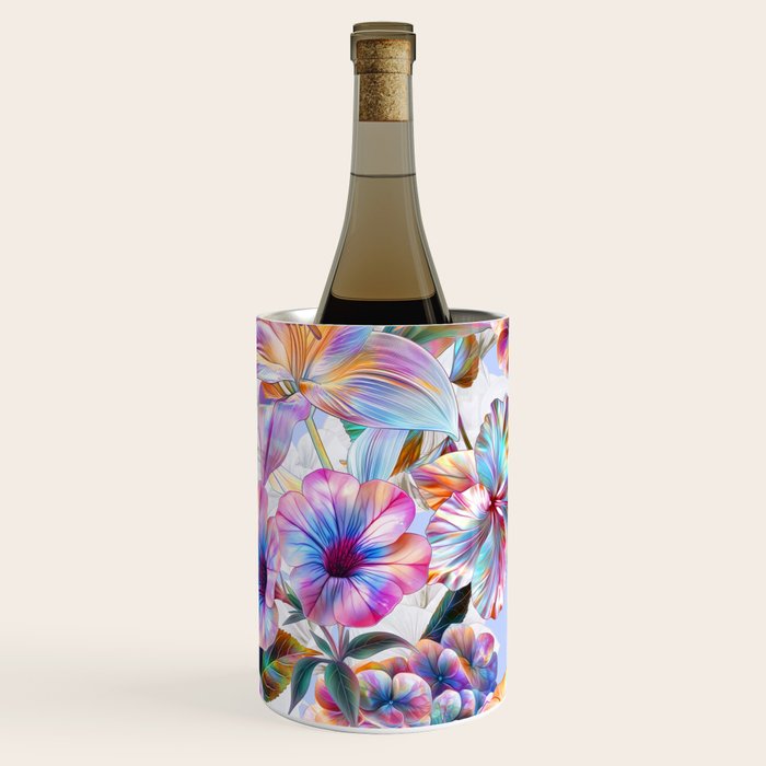 Glittering Blossoms  Wine Chiller Gallery Image 3