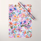 Glittering Blossoms  Wrapping Paper Gallery Image 1