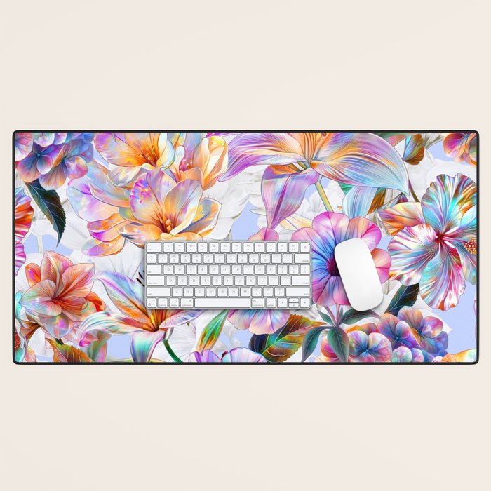 Glittering Blossoms  Desk Mat Gallery Image 1