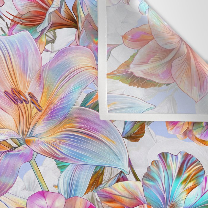 Glittering Blossoms  Wall Tapestry Gallery Image 3