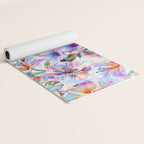 Glittering Blossoms  Yoga Mat Gallery Image 2