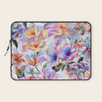 Glittering Blossoms  Laptop Sleeve Gallery Image 1