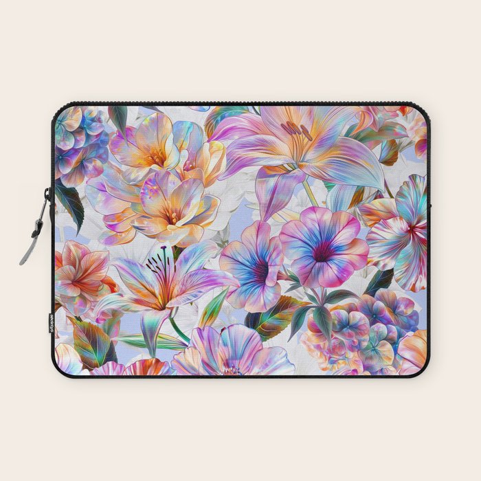 Glittering Blossoms  Laptop Sleeve Gallery Image 1