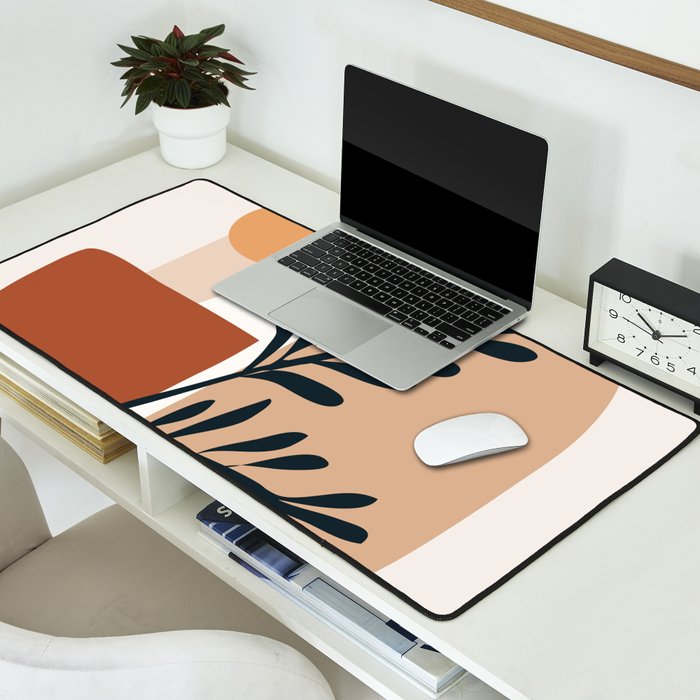 Geometric Shapes Desk Mat Gallery Image 2