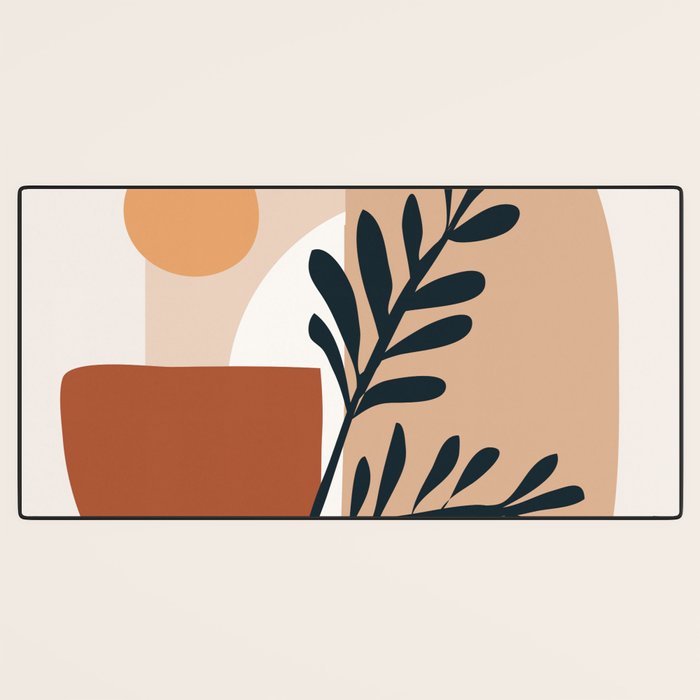 Geometric Shapes Desk Mat Gallery Image 3