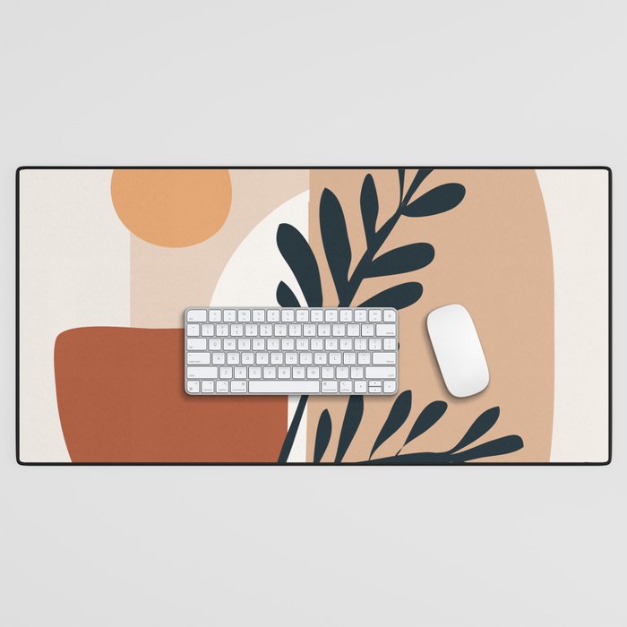 Geometric Shapes Desk Mat Gallery Image 1