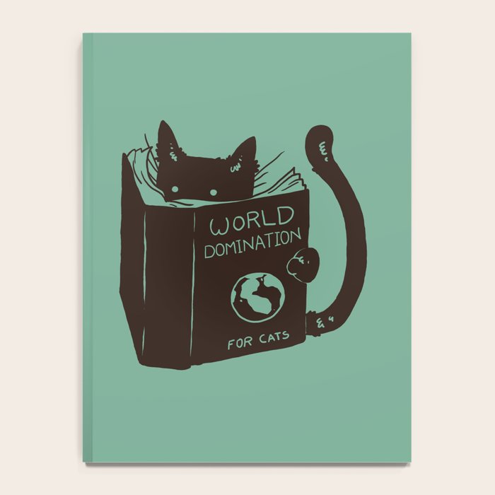 World Domination for Cats (Green) Notebook Gallery Image 4