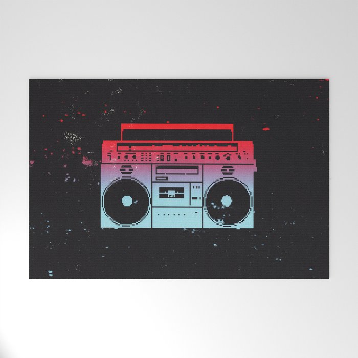 Boombox Welcome Mat Gallery Image 1