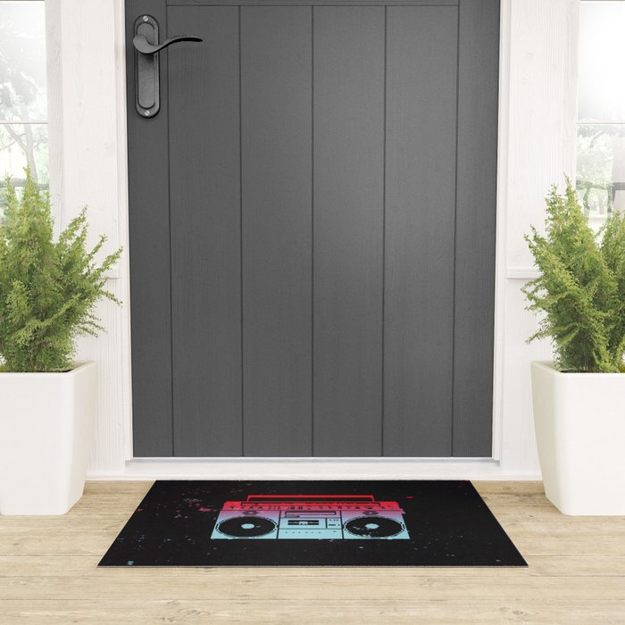 Boombox Welcome Mat Gallery Image 3