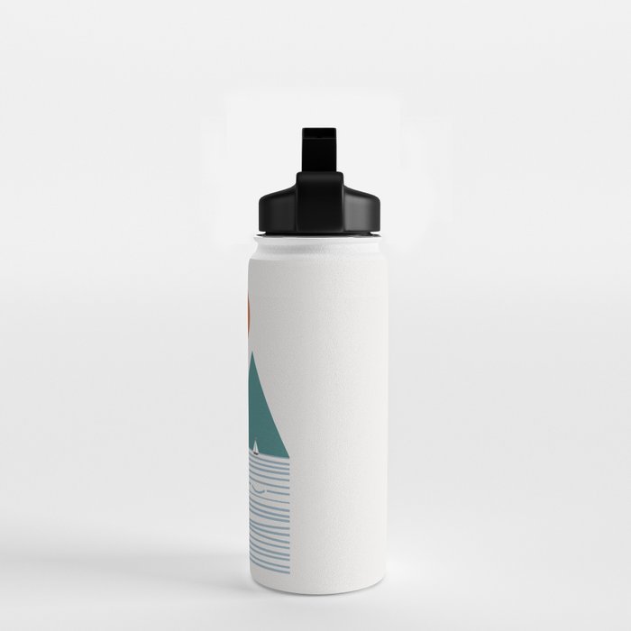 Cat Landscape 9 Water Bottle Gallery Image 2