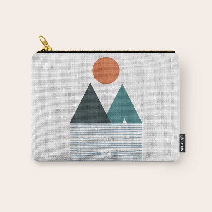 Cat Landscape 9 Carry All Pouch Gallery Image 1