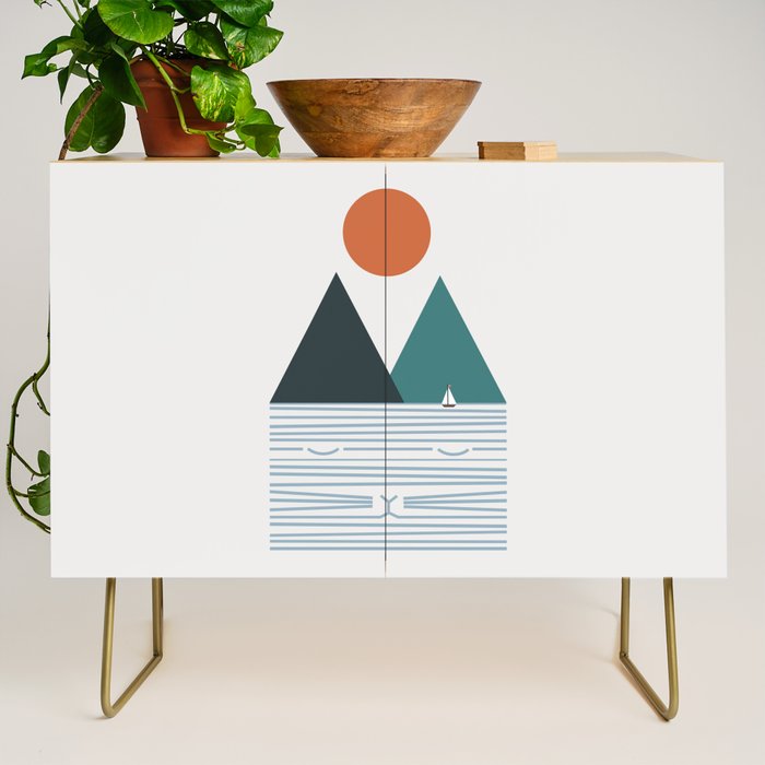 Cat Landscape 9 Credenza Gallery Image 1