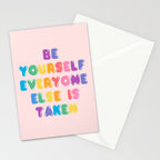 Be Always Yourself Stationery Card Gallery Image 2