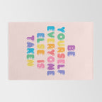 Be Always Yourself Rug Gallery Image 2